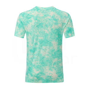 Camiseta de Manga Corta para Hombre, Cuello Redondo, Tejido de Punto, Corte Regular, Estampado Verde - Product Image 2