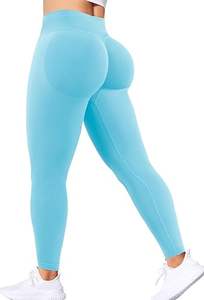 Pantalons de yoga taille haute de qualité supérieure pour femmes, longueur intégrale et capri - Product Image 6