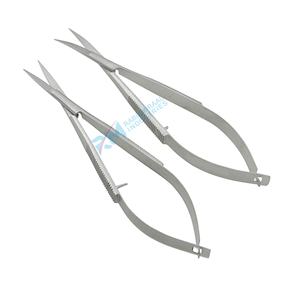 Ciseaux de haute qualité en acier inoxydable argenté, poignée antidérapante, pointe droite et aiguisée, ciseaux à ressort - Product Image 6