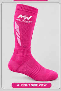 Calcetines Deportivos Personalizados con Logotipo de Equipo 2026, Calcetines Deportivos de Carreras Transpirables de Poliéster hasta la Rodilla, para Venta en Línea - Product Image 3