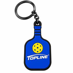 Llavero de pickleball al por mayor con diseño de botella azul, forma estándar, accesorios de pickleball para adultos, para todas las estaciones - Product Image 1