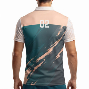 Maillot de cricket personnalisé sublimé pour hommes, t-shirt de cricket de haute qualité pour hommes, maillot de cricket pour hommes 100% polyester - Product Image 2