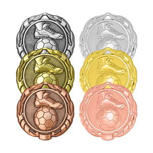 Médaille vierge en métal plaqué de style ancien, très demandée, pour événements de Taekwondo, Rugby, Football, impression offset, cadeau - Product Image 3