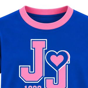 แจ็คแอนด์จิลเสื้อยืดคอกลมผ้าถักสำหรับผู้หญิง แขนสั้น ผ้าฝ้ายใส่สบาย เสื้อยืดลำลอง น้ำหนักเบา เสื้อแฟชั่นสำหรับผู้หญิง - Product Image 3