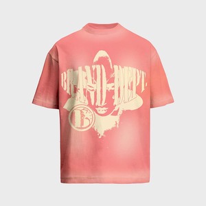 เสื้อยืดผู้ชายลายกราฟิกวินเทจพิมพ์ลายสกรีน  ผ้าคอตตอนหนานุ่ม  ทรงหลวม  พิมพ์ลายตามสั่ง  โลโก้สั่งทำได้  ผ้าคอตตอน 100% - Product Image 4