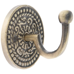 Brass Hook Hanger Multi Purpose Brass Hook Hanger Hat Hanging Hook Bathroom Towel Hook Double Hooks - Product Image 3