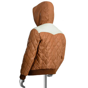 Unisex Custom Winter <b>Puffer</b> <b>Jacket</b> Men's Waterproof Windproof Plus Size Zipper Stand Collar High Street Cotton Polyester for Men - Product Image 5