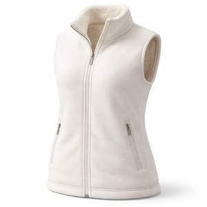 Veste polaire respirante à col montant pour femme, doublée de fourrure, personnalisable en gros - Fournisseur direct d'usine - Product Image 3