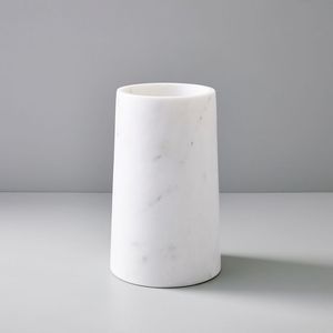Best Seller White Marble Cylinder Flower Vase Decorative Luxury Home <b>Table</b> Decor Centerpiece Accent - Product Image 1