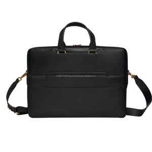 Maletín para Portátil de Cuero Elegante, Diseño Delgado, Suave y Duradero, Personalizable con Marca, Bolsa para Portátil de Cuero Genuino - Product Image 2