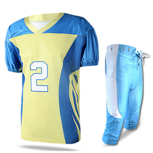 เสื้อฝึกซ้อมอเมริกันฟุตบอลแบบสั้น พิมพ์ลายโลโก้ทีมตามสั่งด้วยเทคนิค Sublimation ระบายเหงื่อได้ดี ต้านเชื้อแบคทีเรีย ระบายอากาศได้ดี แห้งเร็ว - Product Image 6