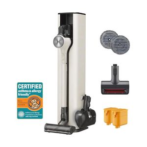 Aspiradora Inalámbrica CordZero con Autovaciado, Aspiradora Ligera Tipo Escoba para Alfombras y Pisos Duros, 120 Minutos de Autonomía, Beige - Product Image 1