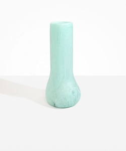 Best Quality Vanilla Color Resin Handicraft Eco-Friendly Art Deco Design Flower <b>Vase</b> for Indoor and Garden Decorations Price - Product Image 3