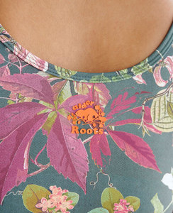 T-shirt court en coton personnalisé surdimensionné blanc à sublimation t-shirts athlétiques spandex respirant gym cropped tee sports - Product Image 6