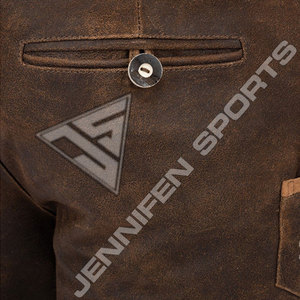 Pantalon Lederhosen pour homme en cuir de chèvre suédé bavarois, authentique style allemand Kniebund Hirschleder, décontracté, grande taille, taille haute - Product Image 6