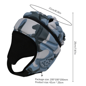 Head Protector Guard Comfortable Shockproof Headgear Breathable Lightweight Sticker Elastic Sports Accessories - Product Image 6