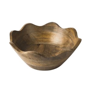 Tazón Cuadrado de Madera de Acacia Hecho a Mano de Primera Calidad, 8 Pulgadas, Tazón Ecológico para Ensaladas, Decoración de Cocina y Comidas Elegantes - Product Image 3