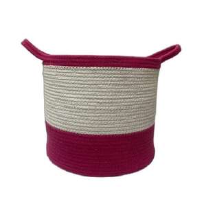 Cesta de Mimbre Tejida a Mano, Florero de Ratán Natural - Product Image 6