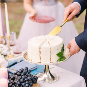 ชุดมีดตัดเค้กสแตนเลสสตีลแกะสลักลายดอกไม้หรูหรา พร้อมด้ามจับลายดอกไม้ ชุดตัดเค้กงานแต่งงานระดับพรีเมียม ขัดเงาแบบกระจกอเนกประสงค์ - Product Image 2