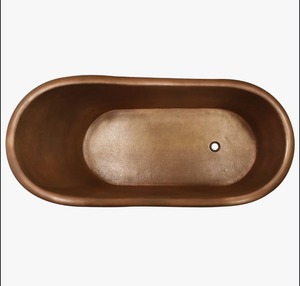 Bañera de Cobre con Acabado Antiguo, Bañera de Lujo Independiente para Interiores de Baño al Mejor Precio - Product Image 3