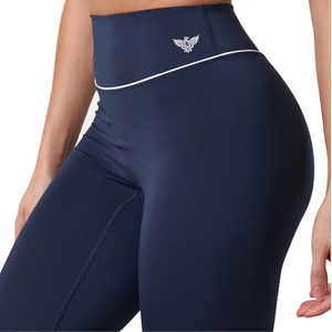 Leggings de yoga évasés taille haute pour femme, personnalisés, décontractés, fins, doux, extensibles, tricotés, pour fitness et entraînement, coupe bootcut, avec poche invisible - Product Image 3