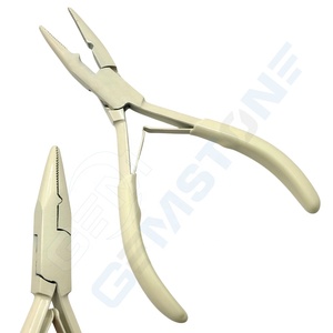 Professional 5.5 Inch Hair <b>Extension</b> Micro <b>Beads</b> Closer Plier – Stainless Steel Nano Ring Closing Tool Customise Wholesaleprice - Product Image 6