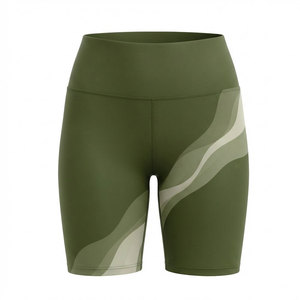 Shorts de sport élégants pour femmes, taille haute, tissu respirant, pour fitness, course à pied, yoga et entraînement - Product Image 1