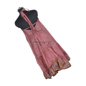 Nouvelles tenues indiennes et pakistanaises (Saree/Sari/Shari) en provenance d'Inde, pyjamas pour femmes à bretelles spaghetti, prix de gros, couleurs et tailles variées - Product Image 2