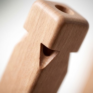 Silbato de Tren de Madera de Cuatro Cámara, Sonido Clásico de Tren de Vapor, Juguete para Niños, Regalo - Product Image 5