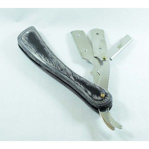 มีดโกนพับได้คมกริบ ขายดี ด้ามไม้ มีดโกนนิรภัย สแตนเลส - Product Image 3