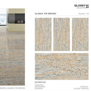 Azulejo de Porcelana Urbany Brillante 600x1200, Formato Grande, Superficie Pulida Premium, para Pared y Suelo, Diseño Moderno para Interiores y Exteriores Plus - Product Image 1