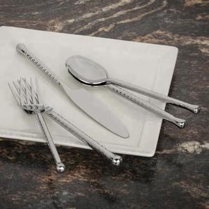 Juego de cubiertos metálicos duraderos para cocina comercial, cubiertos pesados para servicio de restaurante de alto volumen - Product Image 3