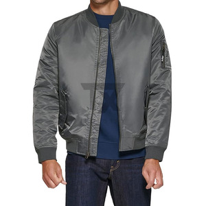 Professional <b>Men's</b> Bomber <b>Jacket</b> <b>for</b> Winter Latest Design Stand Collar Regular Fit Casual Style Front Logo Position Waterproof - Product Image 2