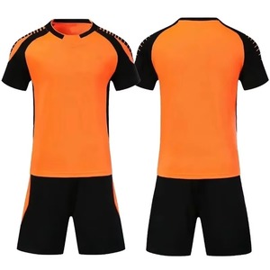 Wholesale Soccer Uniform <b>Sets</b> Printed Plus Size High Quality Eco-Friendly Durable 100% Polyester Lightweight Breathable Short - Product Image 1