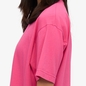 Camiseta de Manga Corta para Mujer, Cuello Redondo, Corte Regular, 100% Algodón Orgánico, Ecológica, Secado Rápido, Transpirable, con Logotipo, Informal - Product Image 5