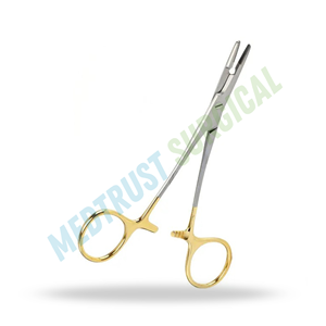 Porte-aiguilles Olsen Hegar, ciseaux TC 12 cm en carbure de tungstène, instrument chirurgical pour la suture et la coupe - Product Image 4