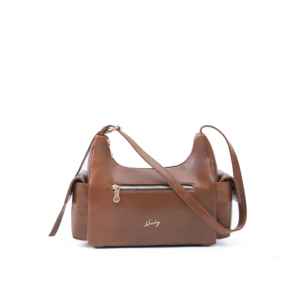 Bolso Bandolera de Piel Vacuna Genuina para Mujer, Diseño Ligero y Moderno para Llevar Bajo el Brazo, Cierre de Cremallera, Suave y Auténtico, Novedad 2025 - Product Image 1