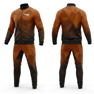 Traje Deportivo Personalizado con Impresión a Todo Color, Uniforme de Equipo Personalizado para Unisex, 100% Poliéster, Resistente al Viento, Transpirable, Deportivo de Invierno - Product Image 3