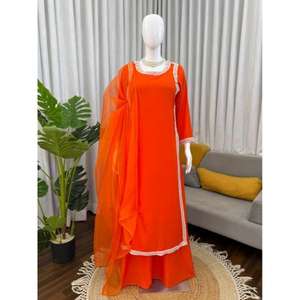 Step into effortless <b>charm</b> with our exclusive 3-piece set crafted for comfort <b>stitched</b> with grace - Product Image 1