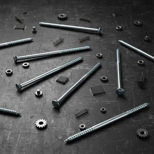 Tornillos de Construcción de Madera Métricos de Alta Resistencia PDC - Clase 4, Óxido Negro, Rosca Gruesa, Cabeza Plana, Rosca Parcial, Acero al Carbono - Product Image 3