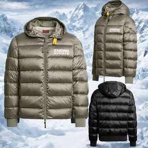 เสื้อแจ็คเก็ตพาราจัมเปอร์ส โคลเบิร์ต รุ่นไฮบริดน้ำหนักเบาสำหรับผู้ชาย ขายส่ง เสื้อแจ็คเก็ตพัฟเฟอร์แฟชั่นฤดูหนาวลำลองกันน้ำ เสื้อผ้าตัวยาว - Product Image 1