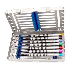 ชุดเครื่องมือถอนฟัน PDL Proximator 7 ชิ้น ทำจากสแตนเลส พร้อมกล่องฆ่าเชื้อ OEM - Product Image 6