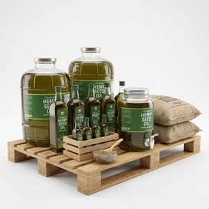 Aceite de Semillas de Cáñamo 300-400 USD/Tonelada, Alto Contenido Omega 3-6-9, Aceite de Cáñamo a Granel, Suministro de 10 MT, Grado Nutricional - Product Image 6