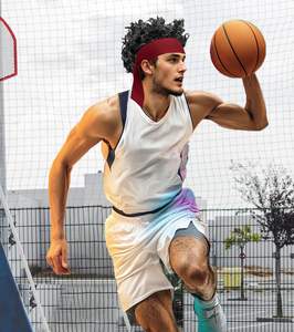 Bandeau de sport élastique camouflage, nouveau modèle populaire, pour la course, le yoga et le hip-hop, pour hommes et femmes - Product Image 2