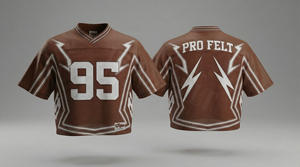 Maillot de sport à manches courtes personnalisé en gros, unisexe, léger, respirant, en molleton, avec numéro d'équipe imprimé, 100 % coton - Product Image 4