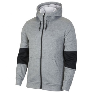 Sudadera con Capucha de Felpa 100% Algodón para Hombre, Diseño con Cremallera y Logotipo Personalizado, Antibacteriana, Resistente al Viento, Transpirable y de Secado Rápido, Unisex - Product Image 4