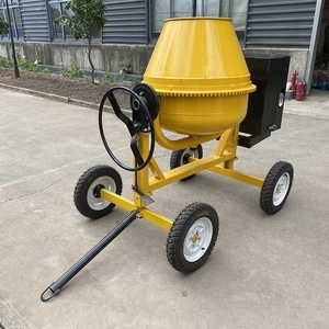 เครื่องผสมแบบถังขนาดเล็กและดีเซลแบบพกพาเครื่องผสมปูนซีเมนต์เครื่องยนต์เป็นส่วนประกอบหลัก - Product Image 4