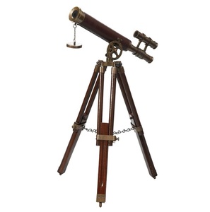 Ornement inspiré du télescope nautique pour les arrangements de décoration nautique, les vitrines marines et les intérieurs côtiers - Product Image 3
