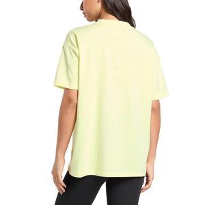 T-shirt personnalisé pour femmes, de haute qualité, en coton lourd 200g, coupe ajustée, décontracté, élégant, respectueux de l'environnement, avec appliques et boutons - Product Image 6