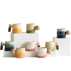 Mug en céramique de porcelaine fine 201-300 ml, grande capacité, compatible lave-vaisselle et micro-ondes - Product Image 2